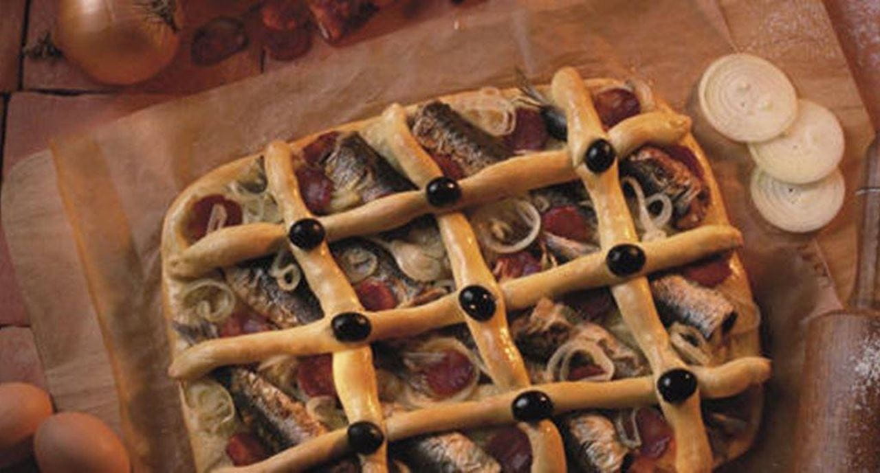 recipe image Pizza de Sardinhas