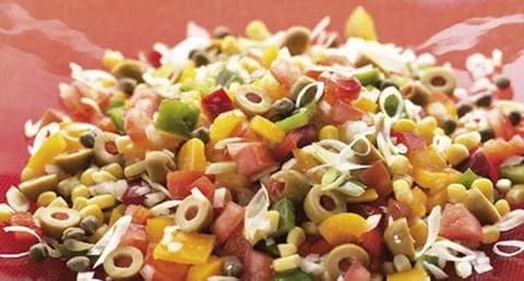 recipe image Salada de Pimentos Crus