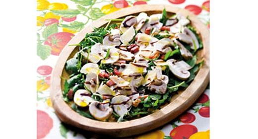 recipe image Carpaccio de cogumelos