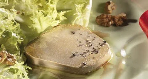 recipe image Foie Gras com Salada de Chicória e Nozes