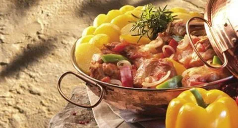 recipe image Coelho na Cataplana