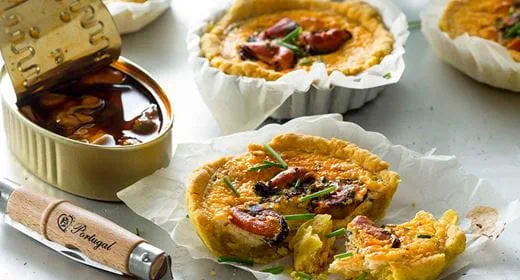 recipe image Tarteletes de mexilhão
