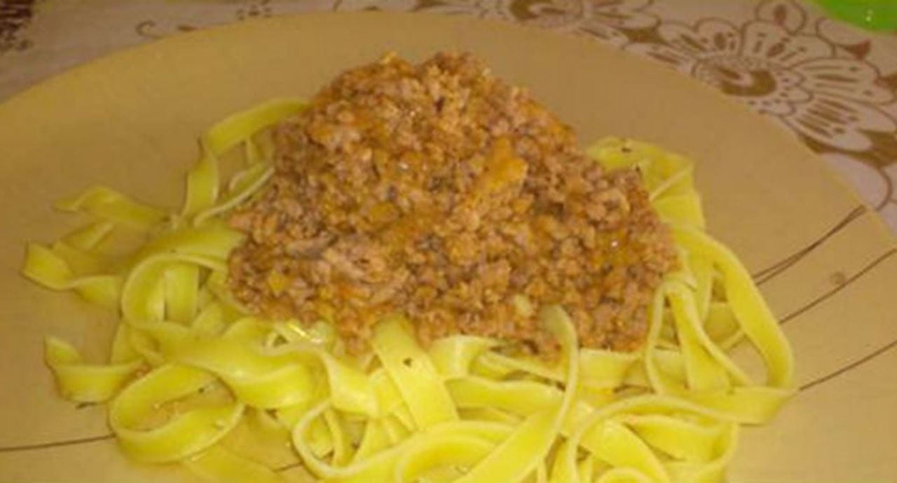 recipe image Taglietelli Bolonhesa