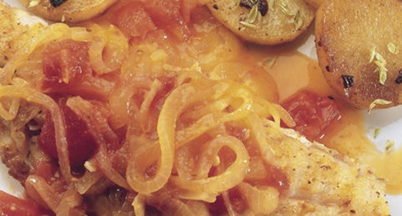 recipe image Mero à Portuguesa