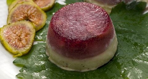 recipe image Semifrio de uvas e figos