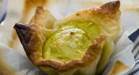 recipe image Pastéis exóticos de soja