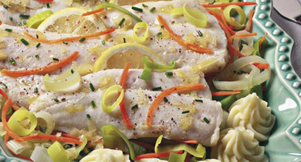 recipe image Filetes de Peixe com Legumes