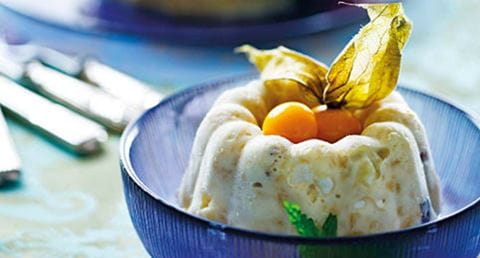 recipe image Sobremesa gelada de maçã e ameixa