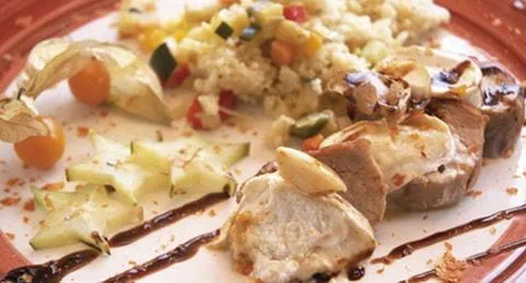 recipe image Lombinhos de porco com chèvre