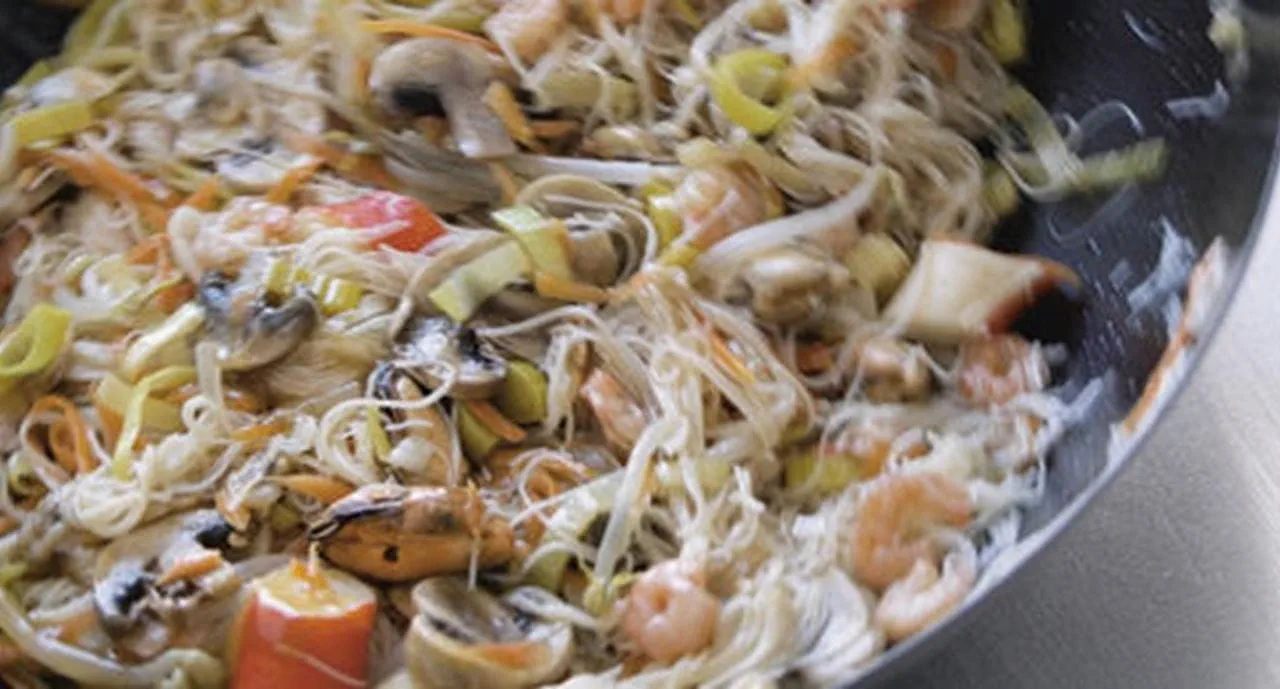 recipe image Massa de Arroz com Sabor a Mar