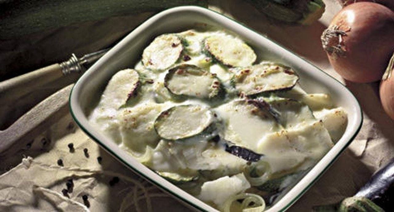 recipe image Bacalhau Gratinado com Legumes de Outono