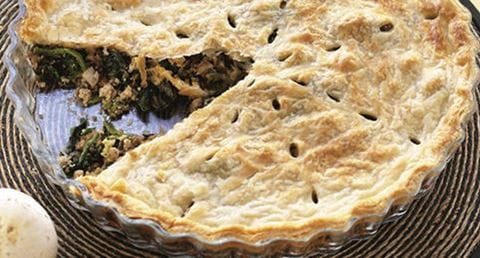 recipe image Pie Folhada com Recheio de Carne e Cogumelos