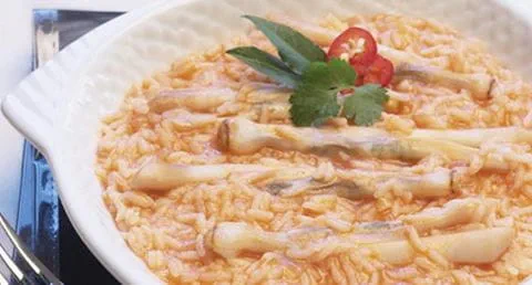 recipe image Arroz de Lingueirão