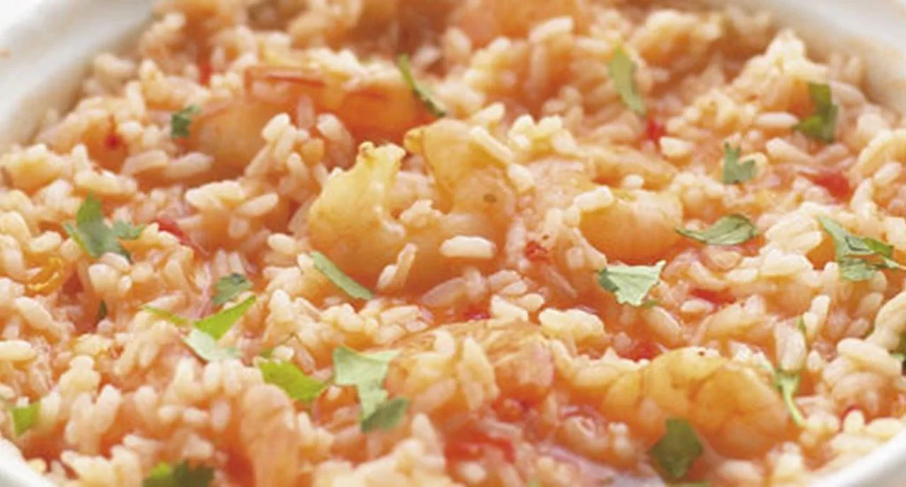recipe image Arroz de Camarão