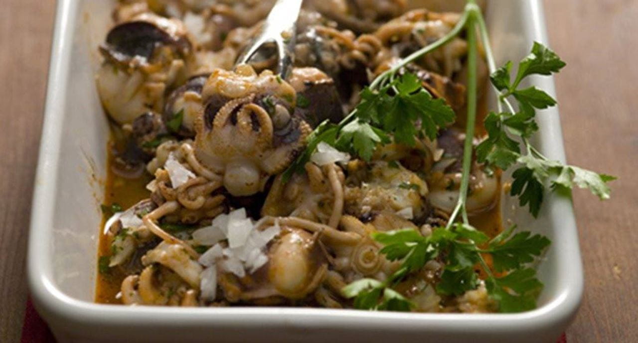 recipe image Choquinhos na grelha