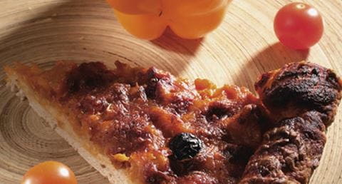 recipe image Pizza de Bacalhau com Azeitonas