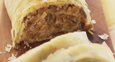 recipe image Strudel de Peras com Figos Secos e Amêndoas