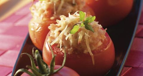 recipe image Tomates Recheados com Queijo e Paio