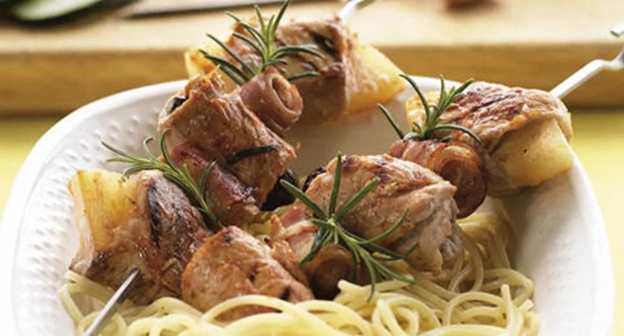 recipe image Espetadas Agridoces de Carnes