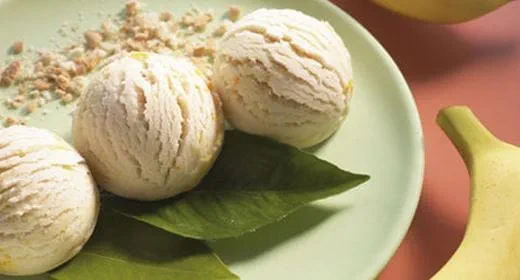 recipe image Gelado de Banana e Laranja