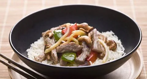 recipe image Porco com rebentos de bambo