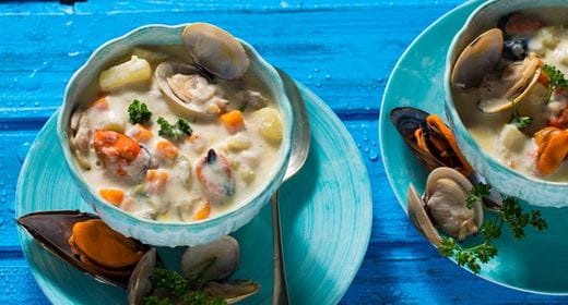 recipe image Chowder de Marisco