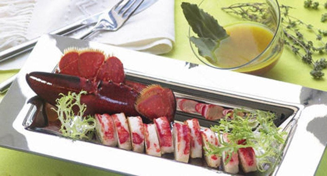 recipe image Lavagante com Calvados