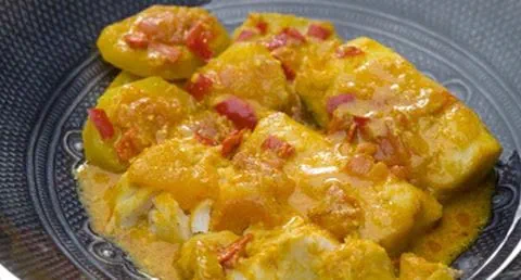 recipe image Peixe com molho picante de mostarda e iogurte