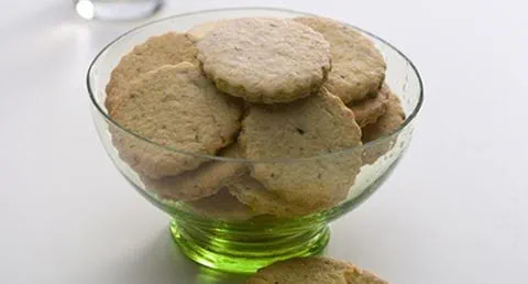 recipe image Bolachinhas de coco com Chá Verde