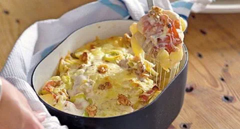 recipe image Gratinado de batata com frutos secos