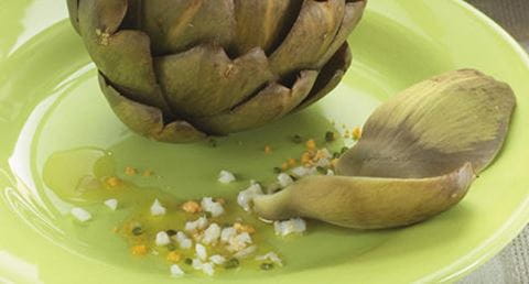 recipe image Alcachofras com Cebolinho