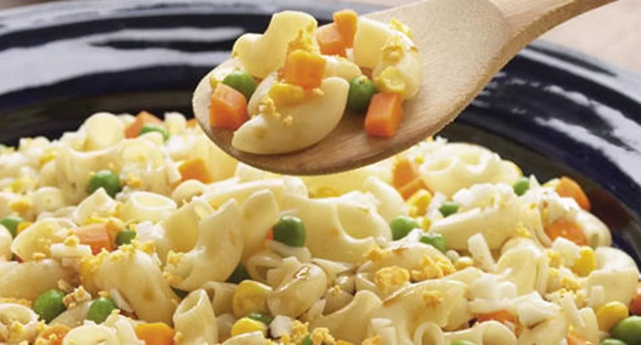 recipe image Cotovelinhos com Legumes