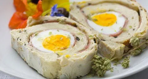 recipe image Bola fácil de presunto e azeitona