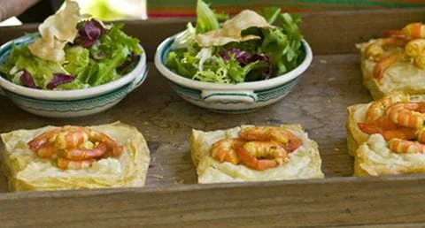 recipe image Mil folhas com saladinha de Outono e lascas de paparis