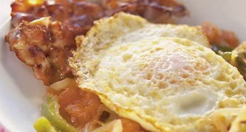 recipe image Ovos estrelados à espanhola