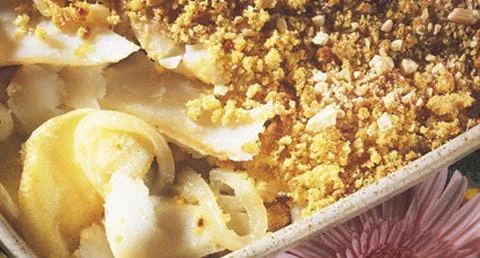 recipe image Bacalhau com Amêndoas