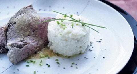 recipe image Lombo na Panela com Risotto de Gorgonzola