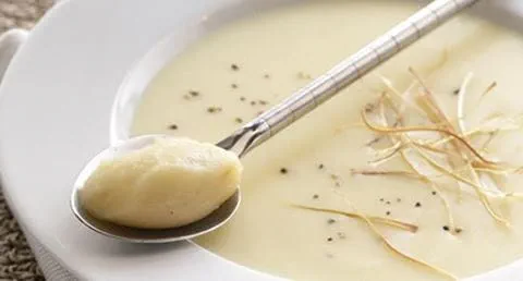 recipe image Sopa Fria de Alho Francês com Maçã