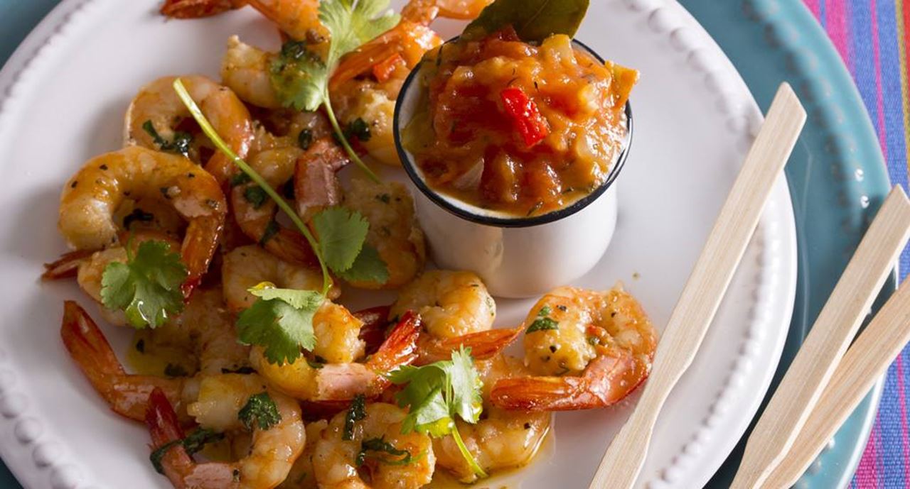 recipe image Camarão à mexicana