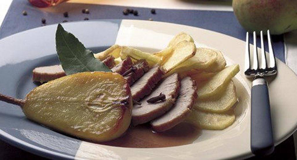 recipe image Vitela no Tacho com Pêras Caramelizadas