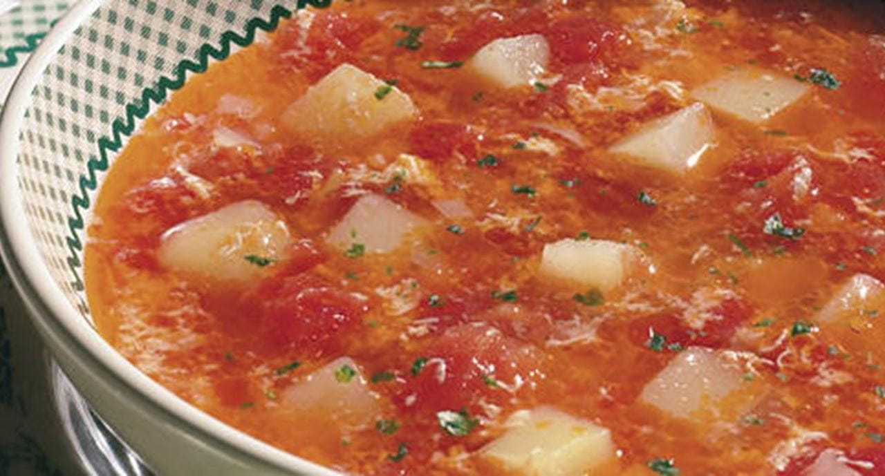 recipe image Sopa de Tomate com Ovos