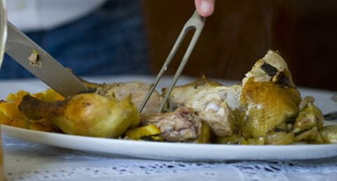 recipe image Frango no forno com salva e laranja