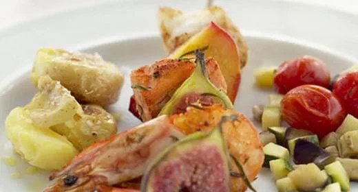 recipe image Espeto Misto de Peixe