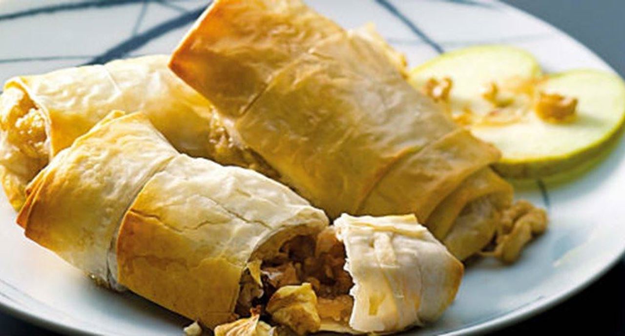 recipe image Rolinhos de maçã