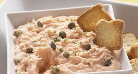 recipe image Mousse de Salmão