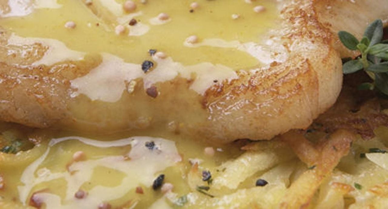 recipe image Crocantes de Batata com Filetes de Solha