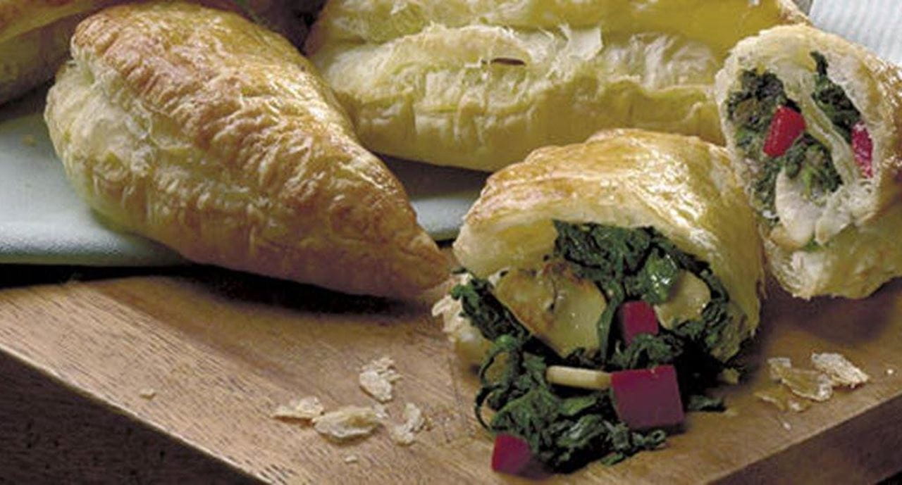 recipe image Pastéis de Espinafres e Cogumelos