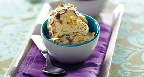 recipe image Gelado exótico com frutos secos