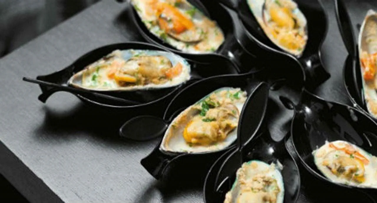 recipe image Mexilhões gratinados