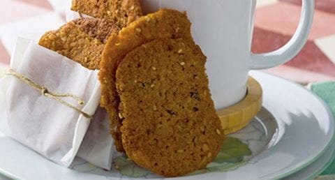 recipe image Bolachas de muesli e côco